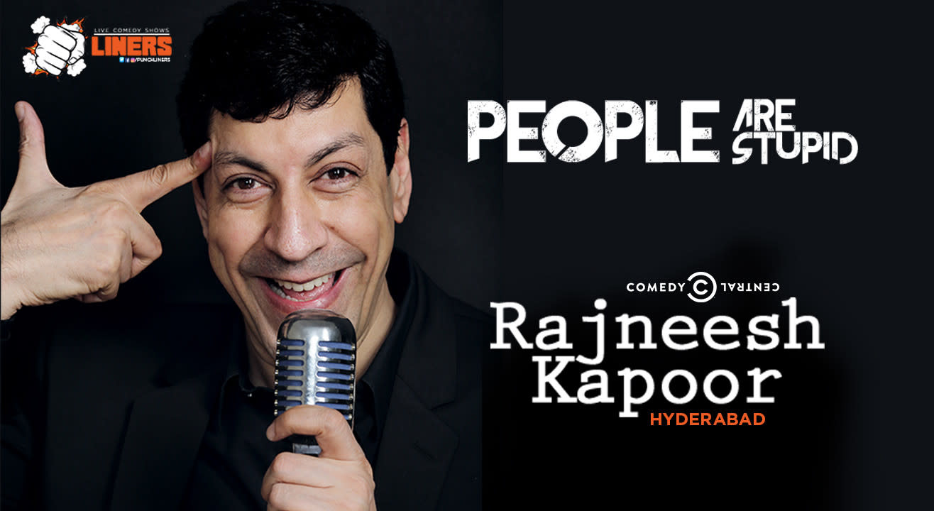 Punchliners: Stand Up Comedy Show feat. Rajneesh Kapoor in Hyderabad