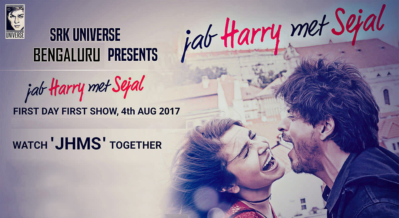 First Day First Show of Jab Harry Met Sejal with SRK Universe