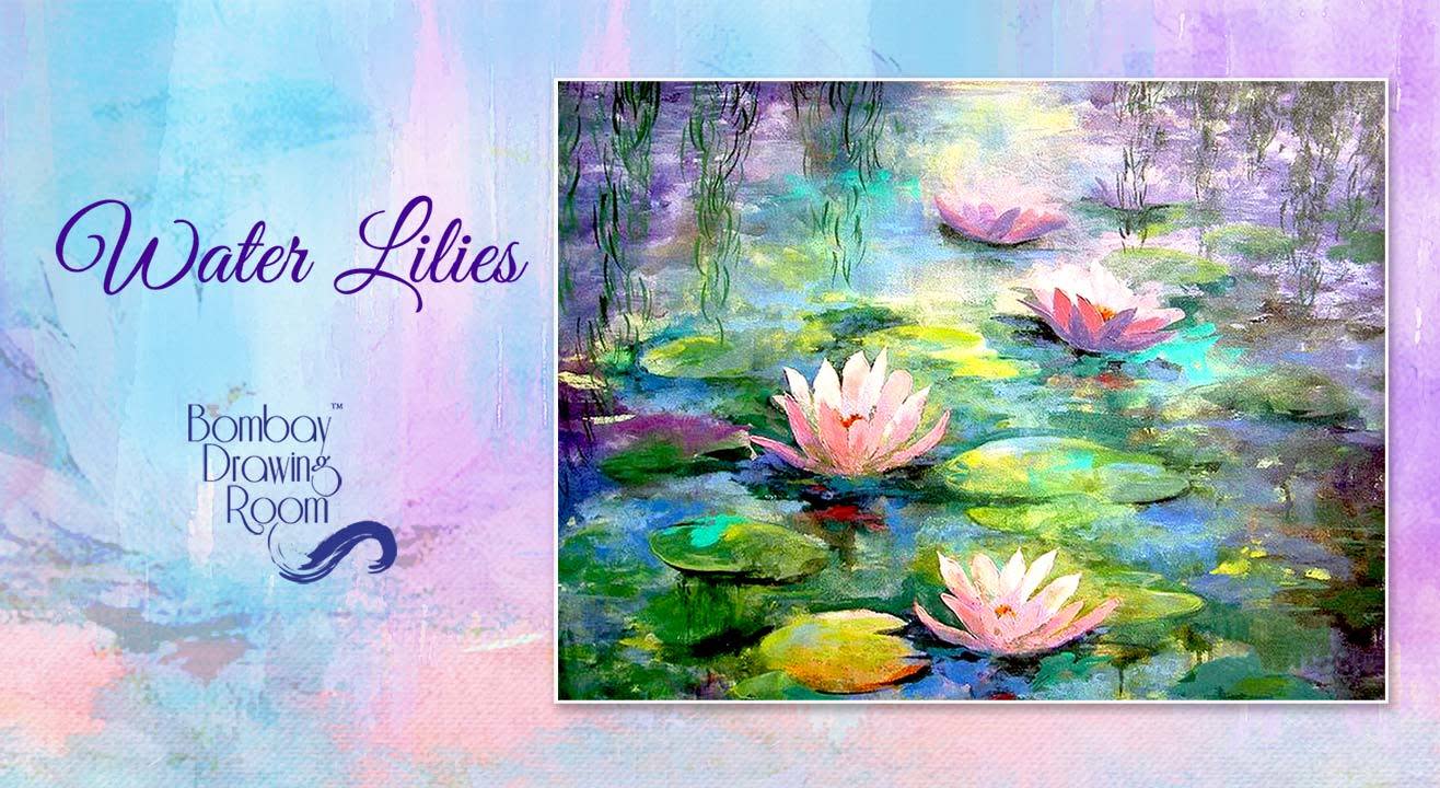 Weekday Painting Party - Water Lilies