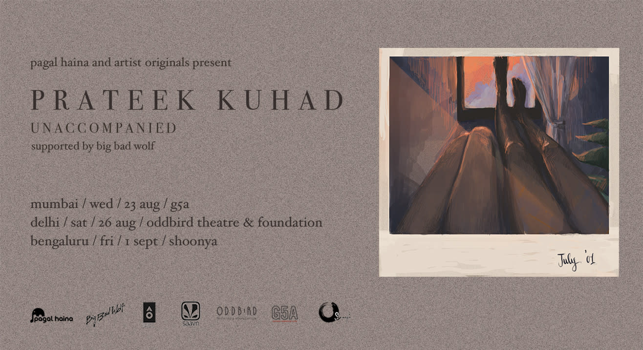 Prateek Kuhad - Unaccompanied Tour, 2017