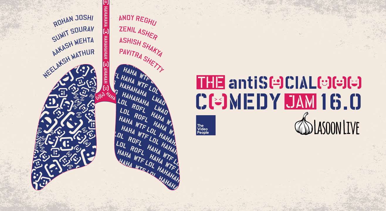 antiSOCIAL Comedy Jam Vol. 16 ft. Rohan Joshi, Ashish Shakya and more!