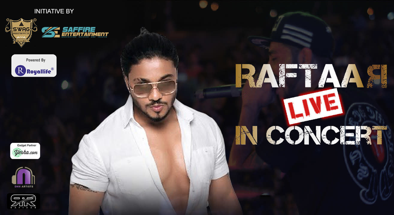 Book tickets to Raftaar Live, Delhi