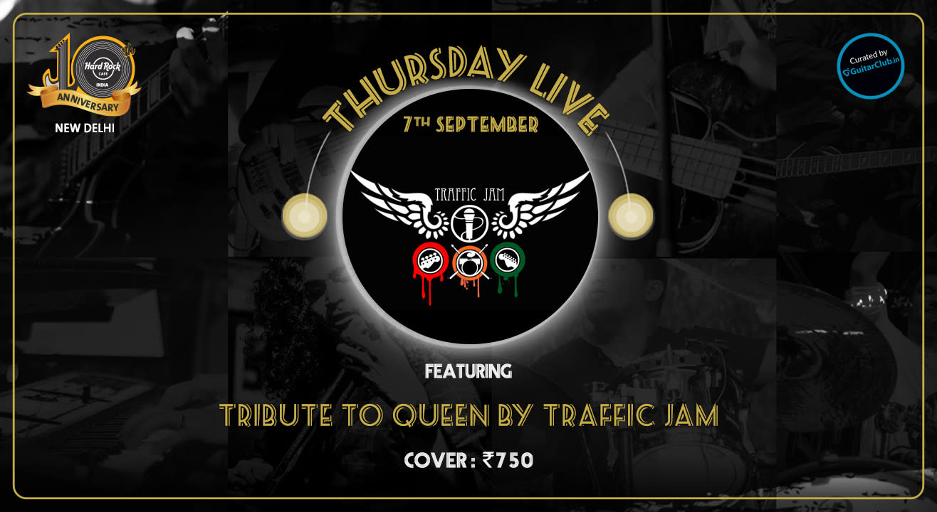 Tribute to Queen by Traffic Jam - Thursday Live!