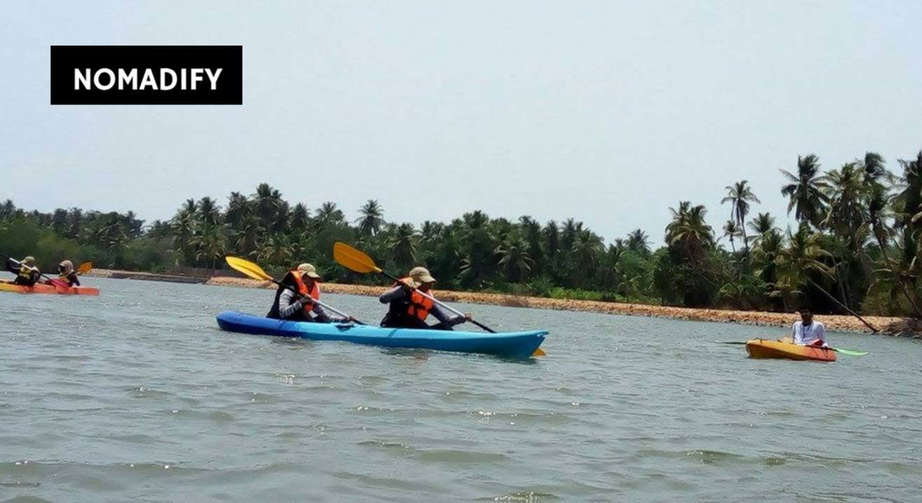 Kayaking for 20KM