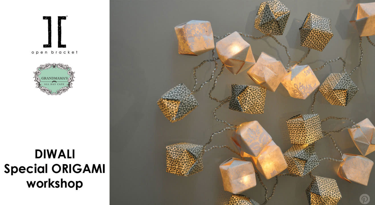 Open Bracket Presents - Diwali Special Origami Workshop