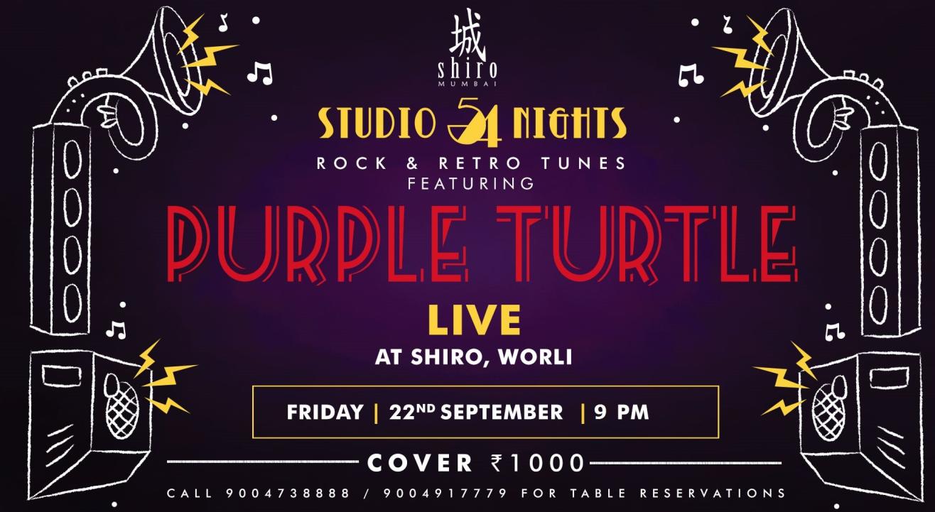 Studio54 live ft. Purple Turtle at Shiro