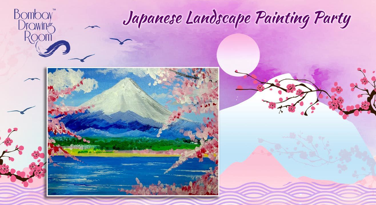 Japanese Landscape Painting Party