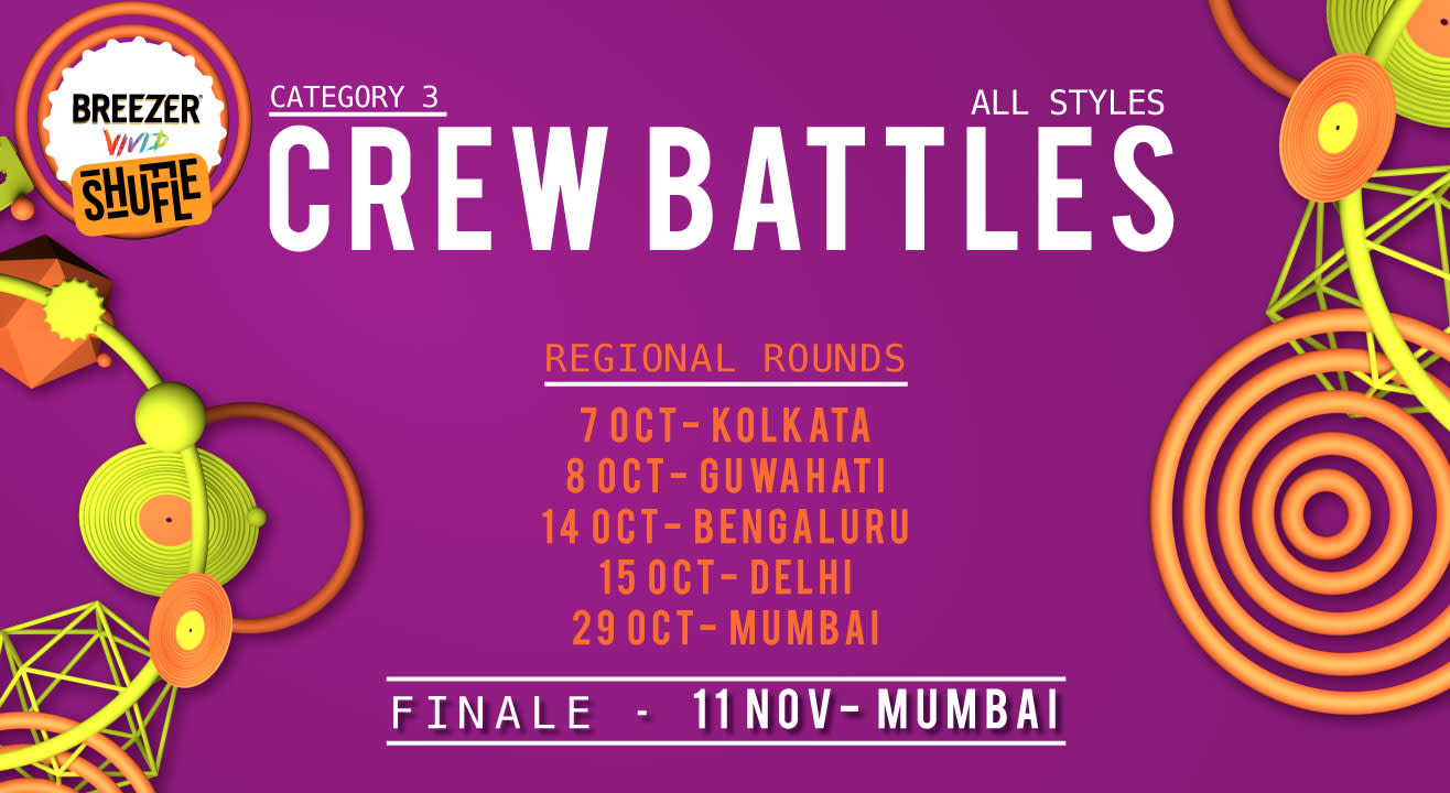 Breezer Vivid Shuffle: Crew Battles