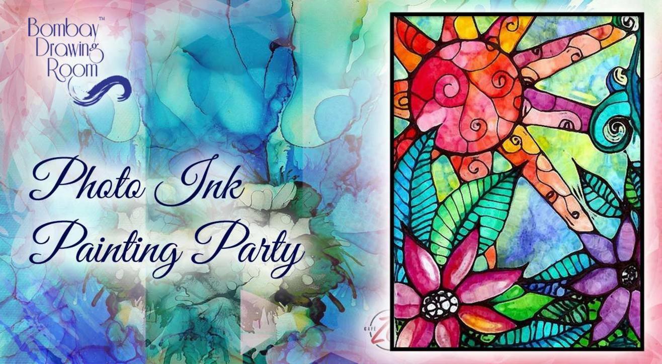 Photo Ink Painting Party