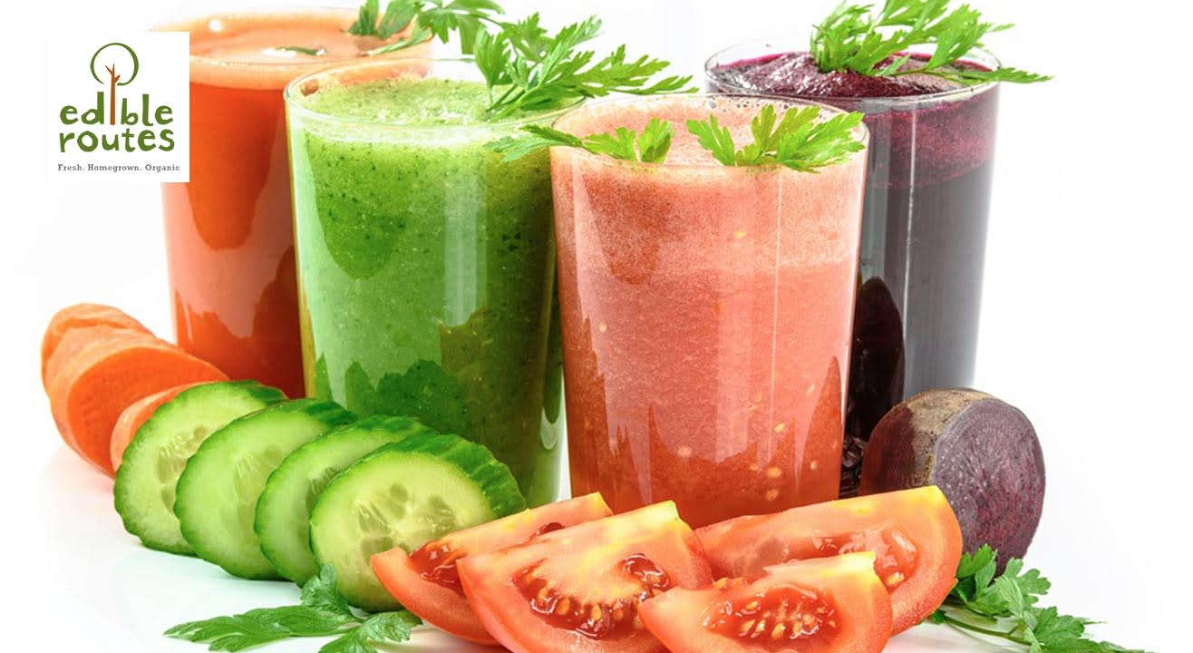 Healthy Juices - Home Grown And Home Made