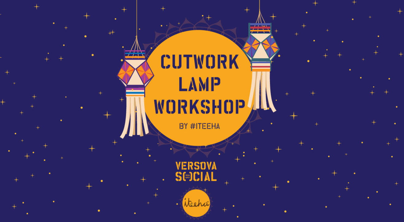 DIY Cutwork Lamp Workshop by #Iteeha