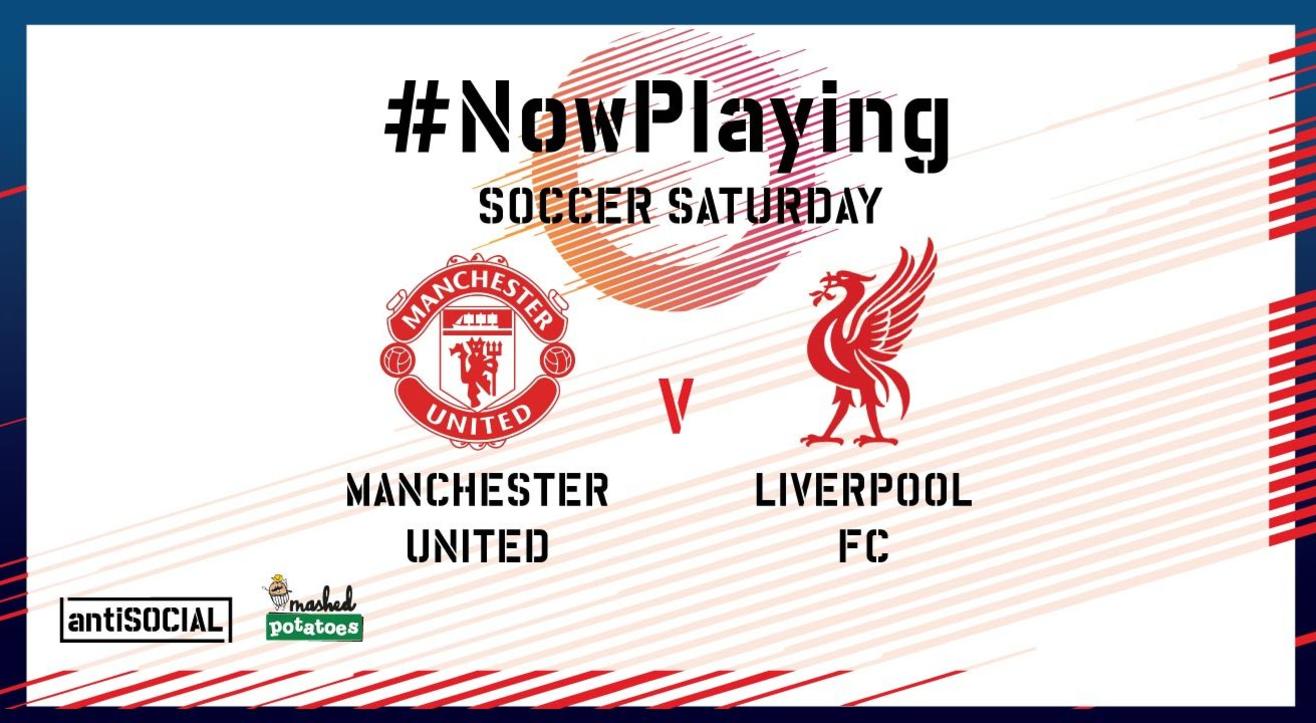#NowPlaying Manchester United vs Liverpool FC