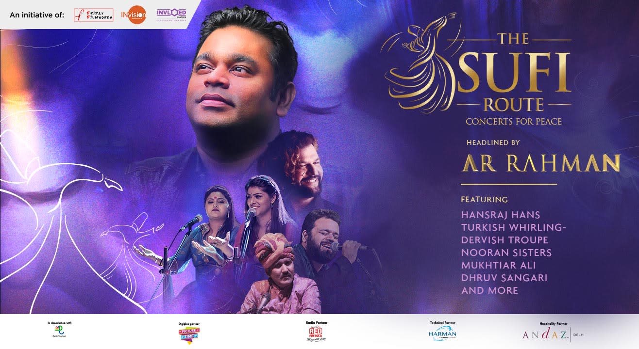 The Sufi Route – Concerts For Peace ft AR Rahman, Delhi