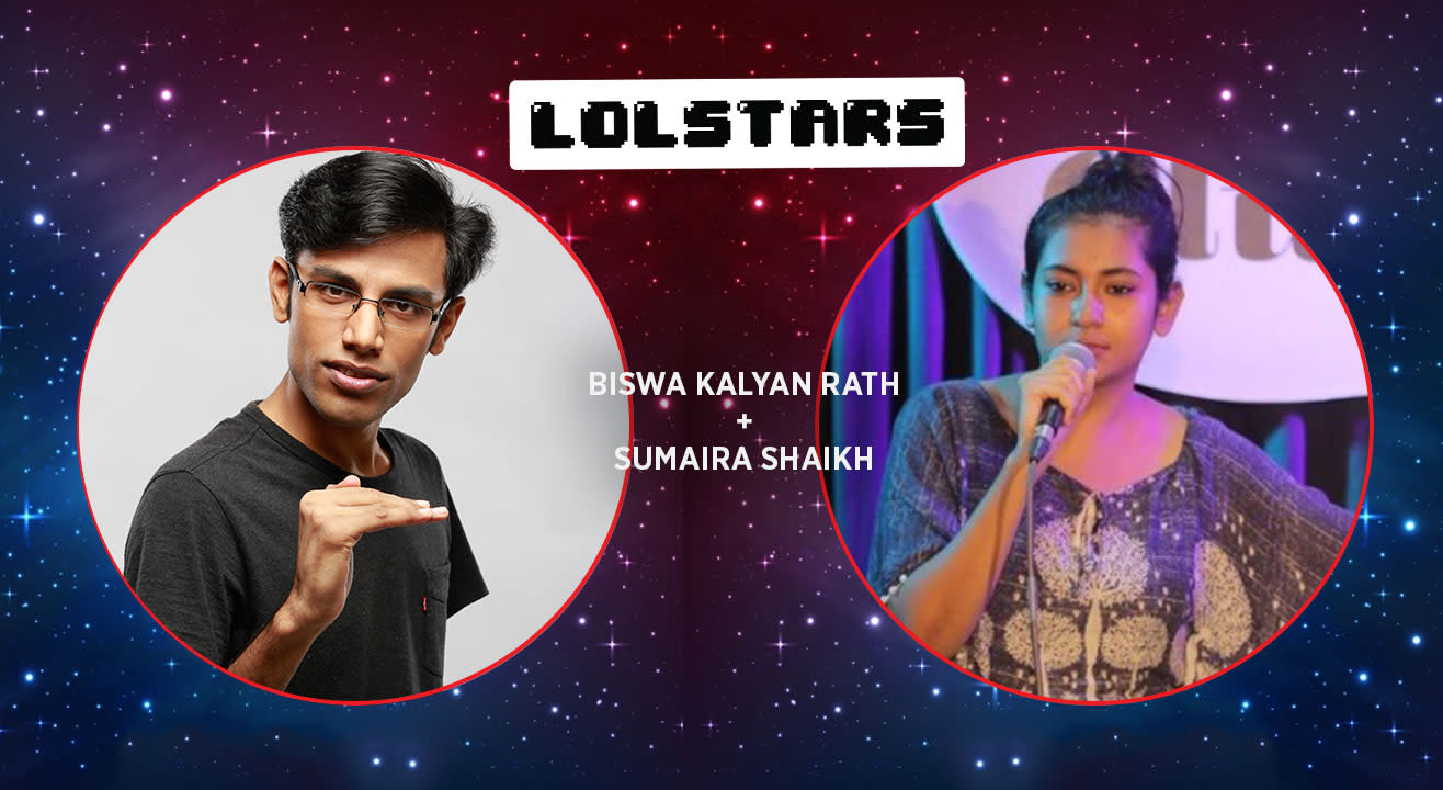 LOLStars Biswa Kalyan Rath & Sumaira Shaikh, Hyderabad