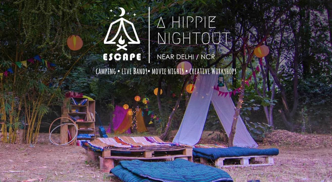 ESCAPE- A Hippie Night Out (Live band performance/ Movie Night)