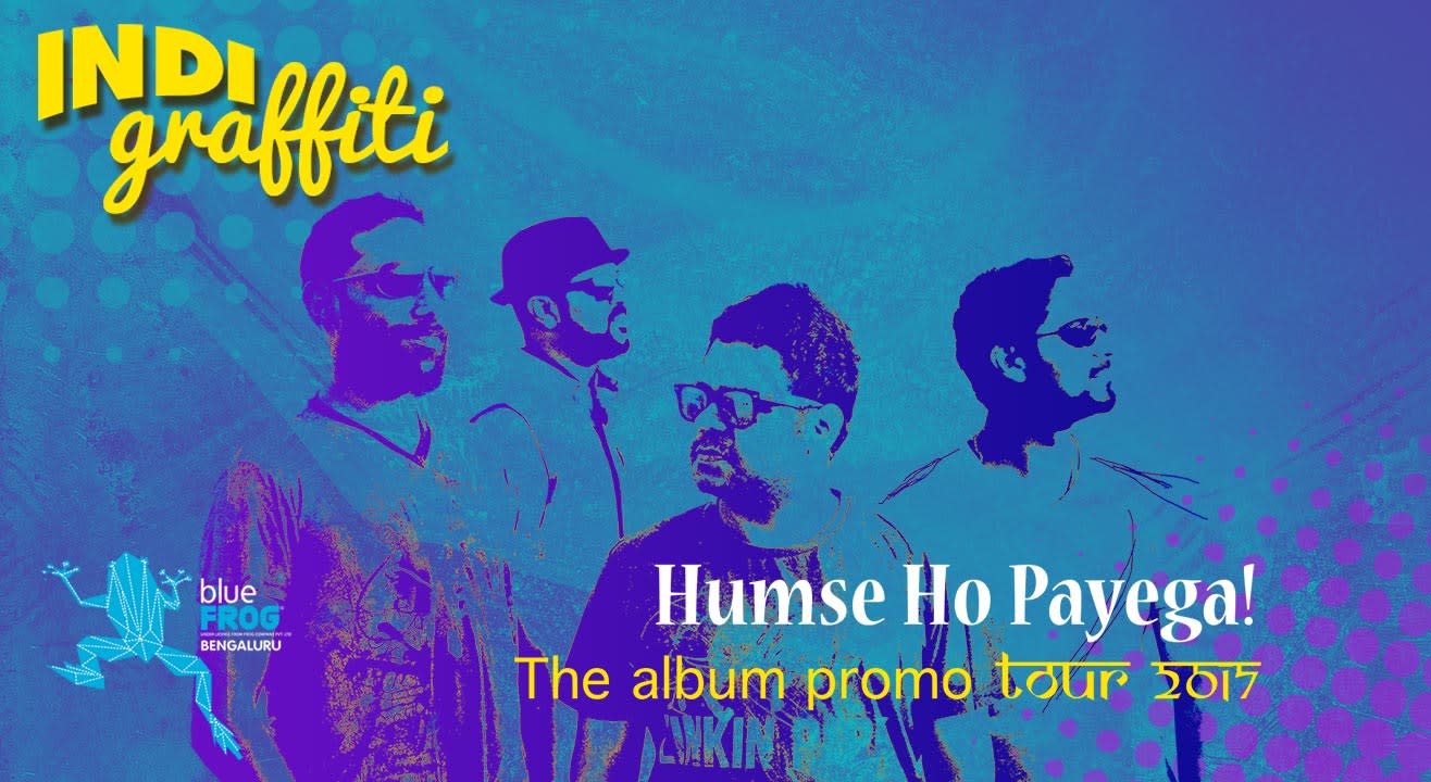 Indi Graffiti Live @ blueFROG, Bengaluru with Arpit Chourey | Humse Ho Payega | The album promo tour