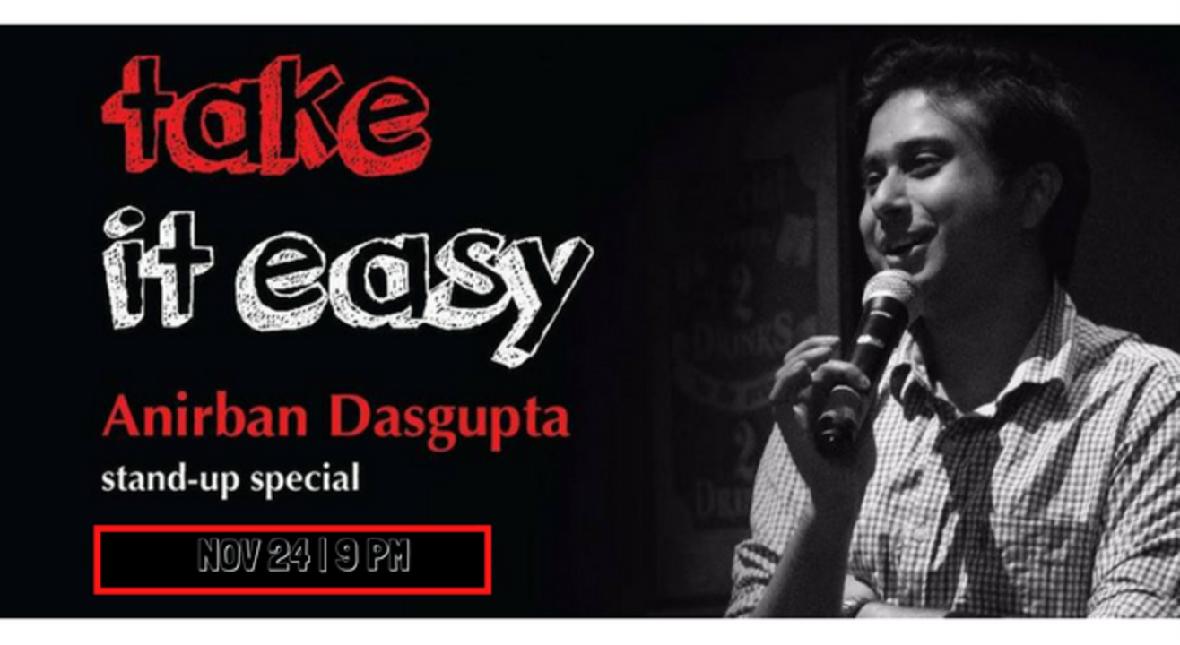 Anirban Dasgupta: Take It Easy