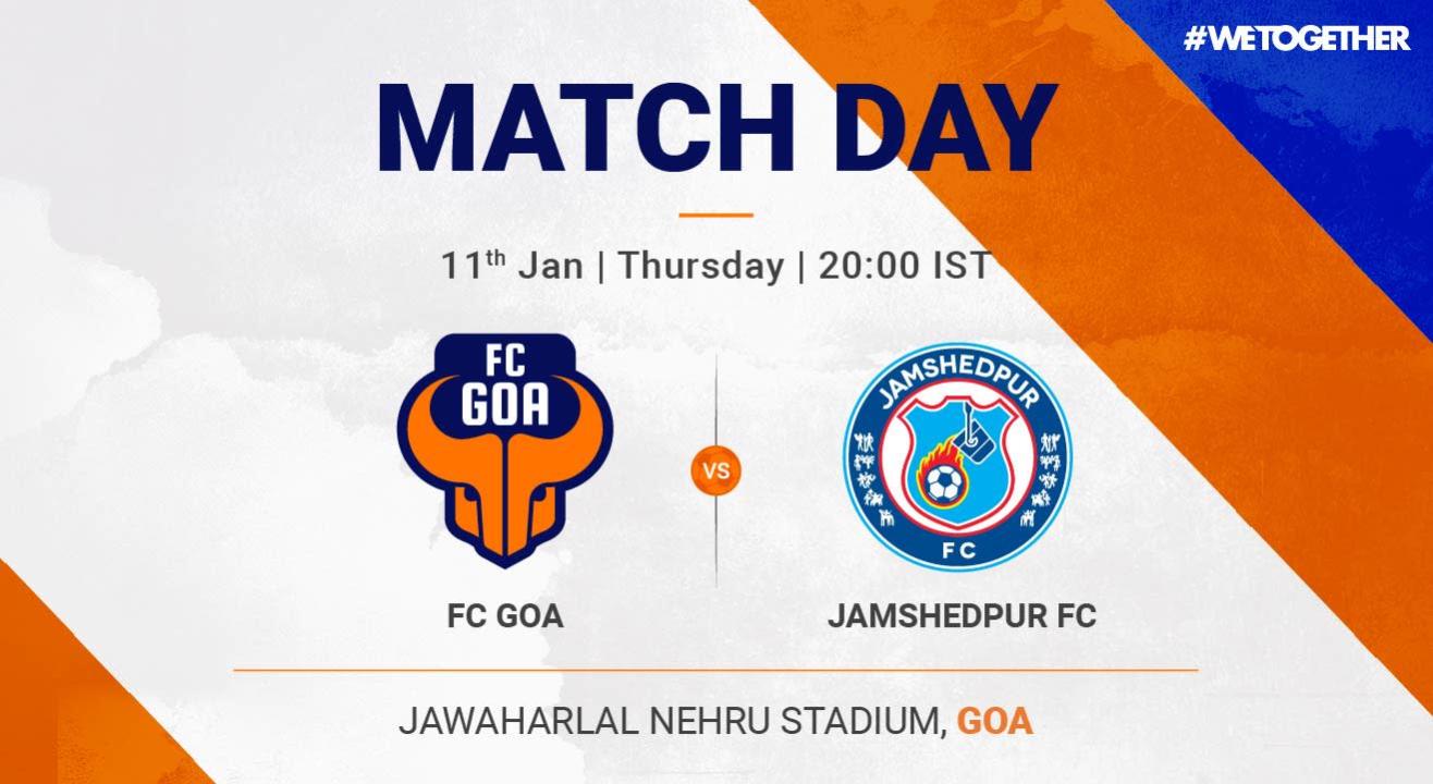 ISL:  FC Goa VS Jamshedpur FC