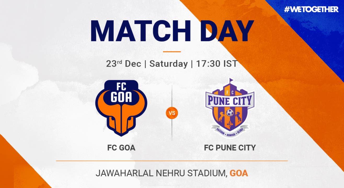 ISL: FC Goa VS Pune City FC