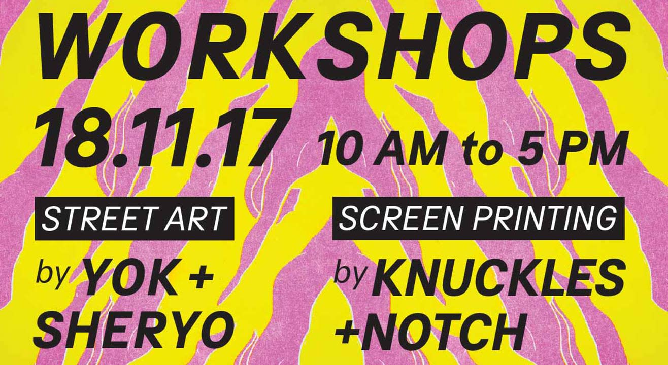 The Yok and Sheryo Street Art Workshop