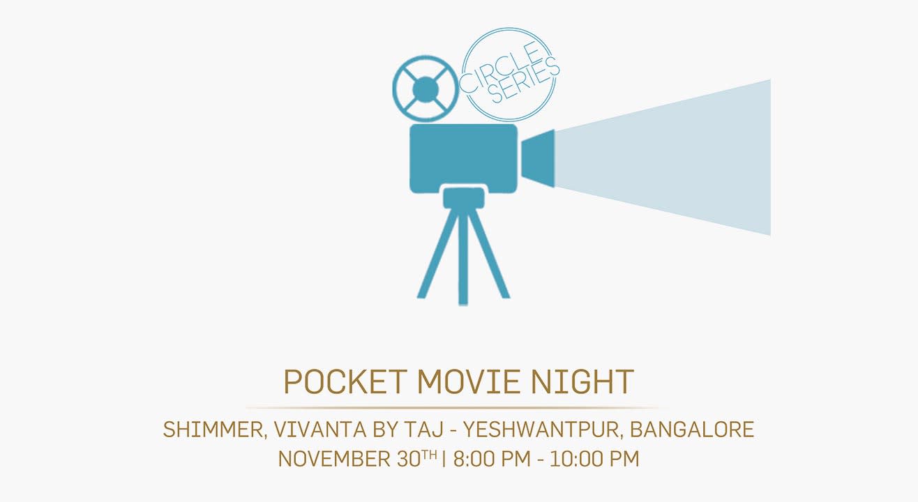 Pocket Movies Night (Short Film Screening by SHAMIANA)