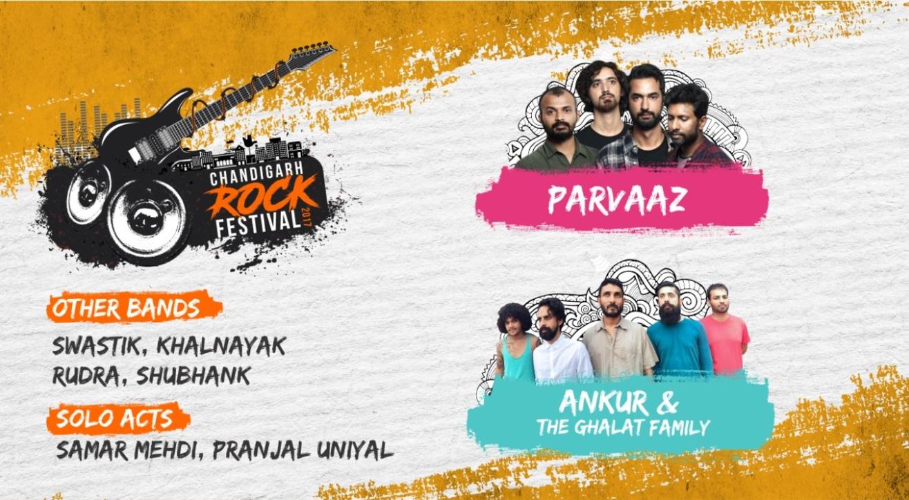 Chandigarh Rock Festival Ft. Parvaaz, Ankur & The Ghalat Family & more!