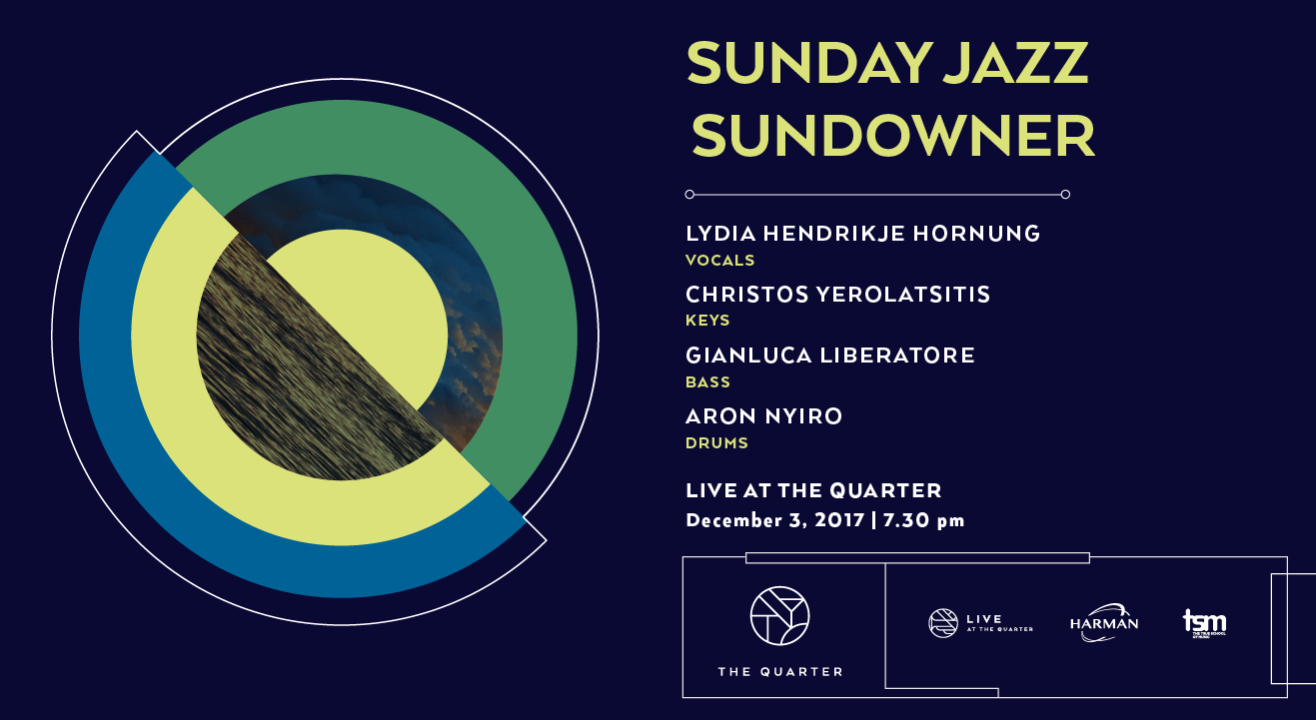 Sunday Jazz Sundowner at The Quarter