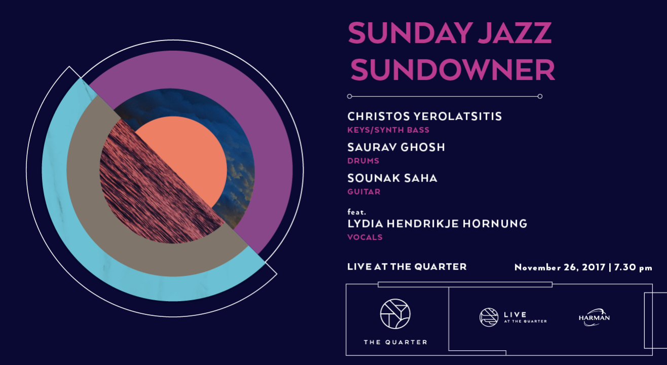 Sunday Jazz Sundowner at The Quarter