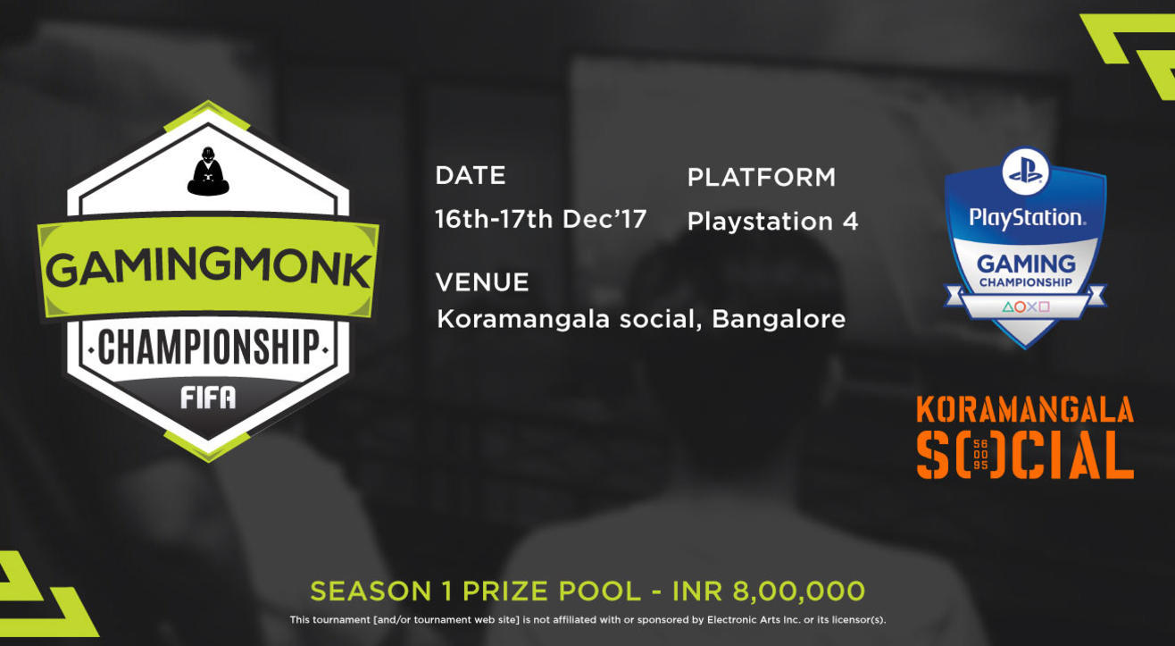 GamingMonk Championship Series - FIFA, Bangalore