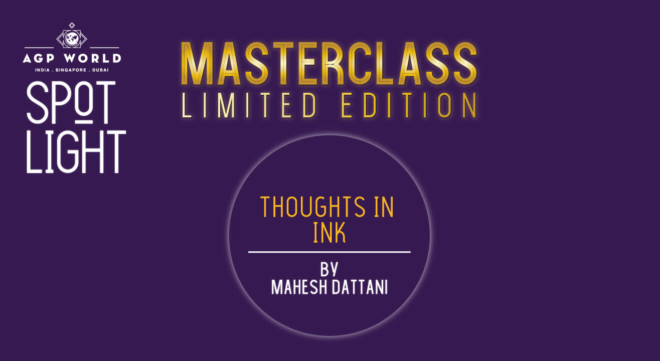 Thoughts In Ink (with Mahesh Dattani)