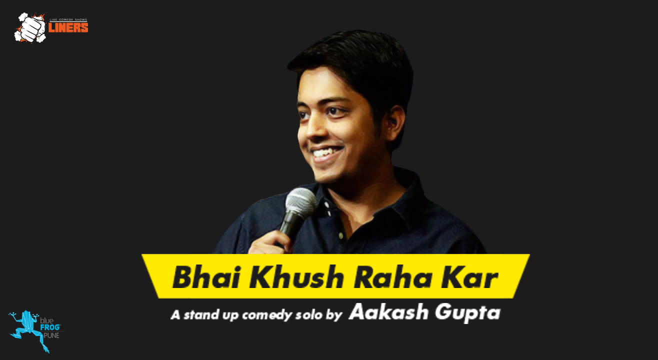 Punchliners: Standup Comedy Show ft. Aakash Gupta in Pune