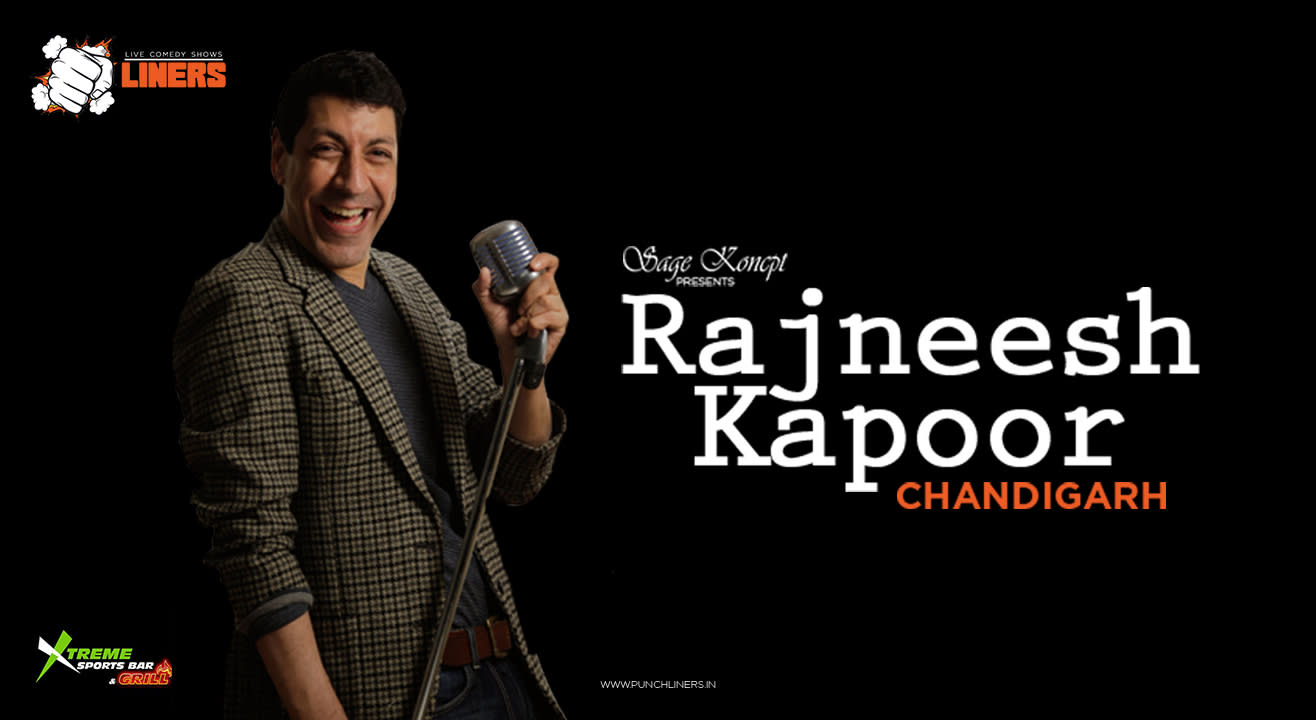 PunchLiners: Standup Comedy Show ft. Rajneesh Kapoor in Chandigarh