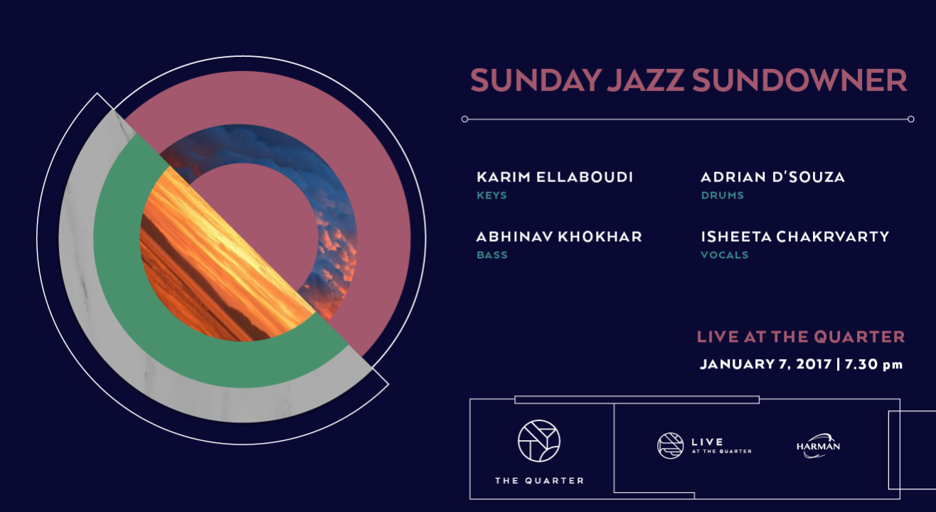 Sunday Jazz Sundowner at The Quarter