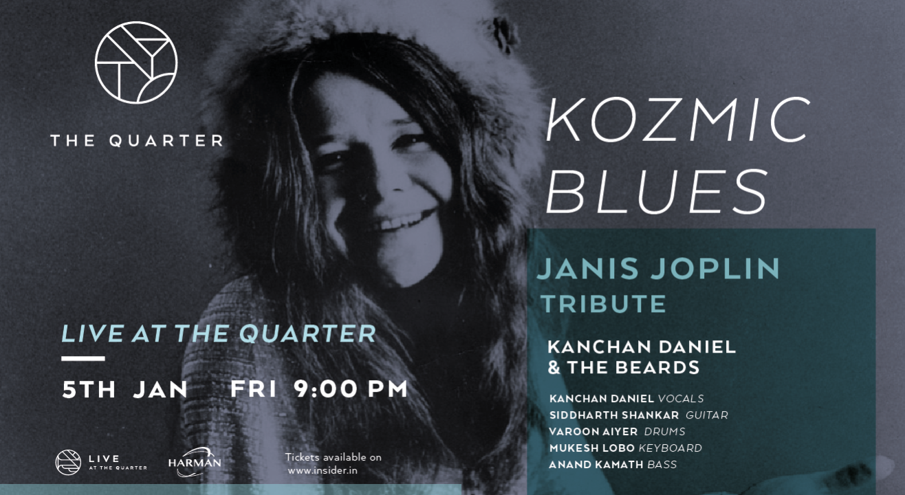 Kozmic Blues - Tribute to Janis Joplin at The Quarter