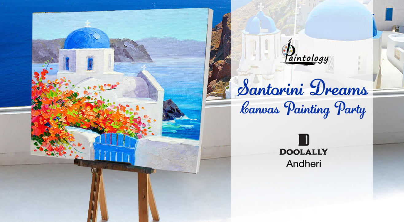 Santorini Dreams - Canvas Painting Party