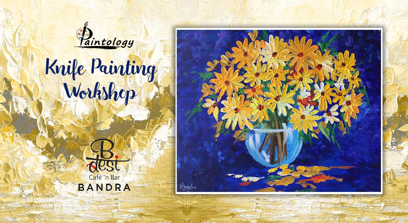 Knife Painting Party - 'Sunflower Blooms'