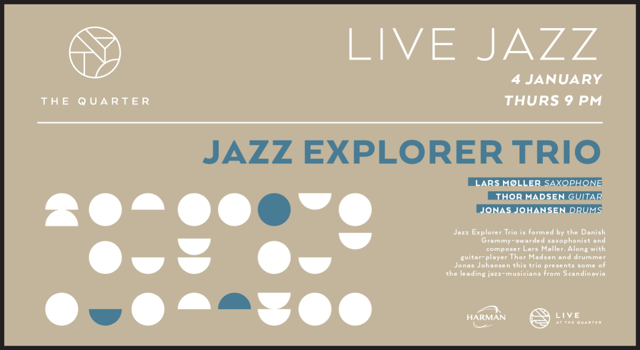 The Jazz Explorer Trio at The Quarter