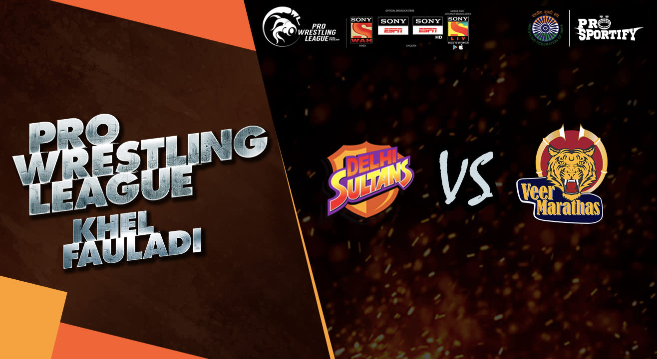 Pro Wrestling League: Delhi Sultans vs Veer Marthas