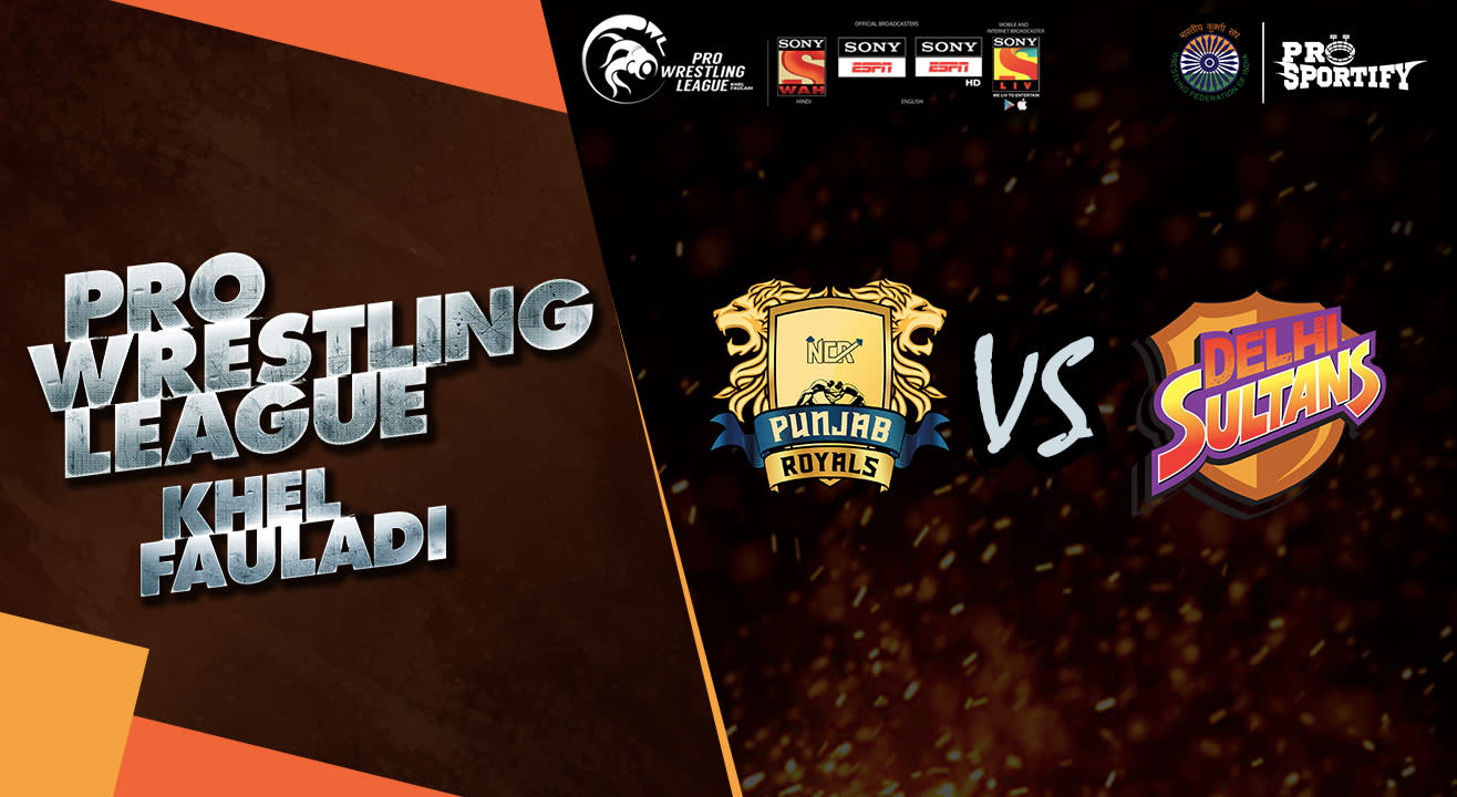 Pro Wrestling League: Punjab Royals vs Delhi Sultans