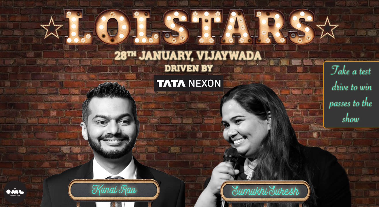 LOLStars ft. Kunal Rao & Sumukhi Suresh, Vijaywada