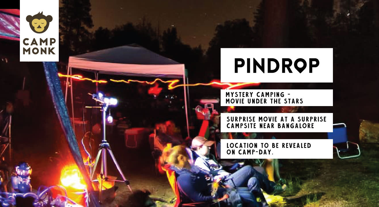 Pindrop: Movie Under the Stars - Mystery Camping