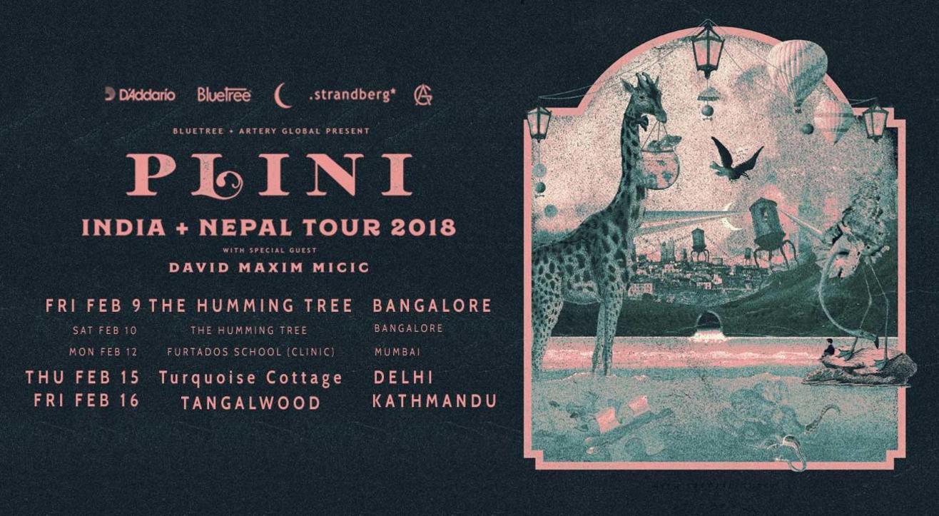 Guitar Sensation Plini is Touring India & Nepal!