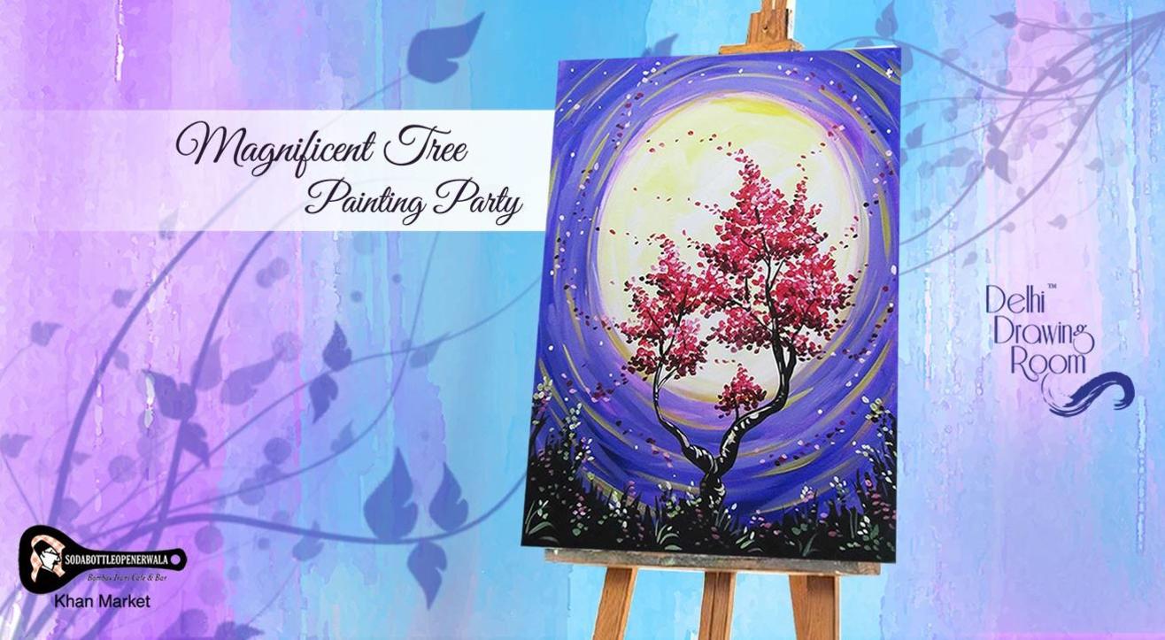 Magnificent Tree Painting Party