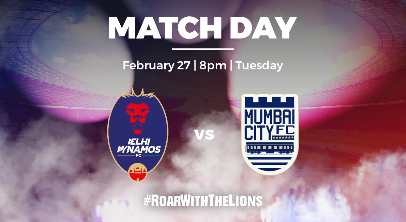 ISL: Delhi Dynamos FC vs Mumbai City FC