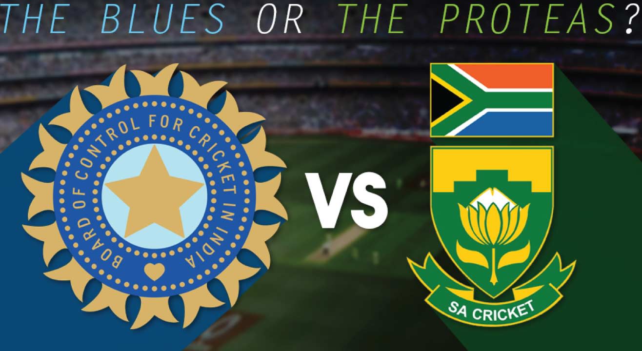 Book tickets to India Vs South Africa