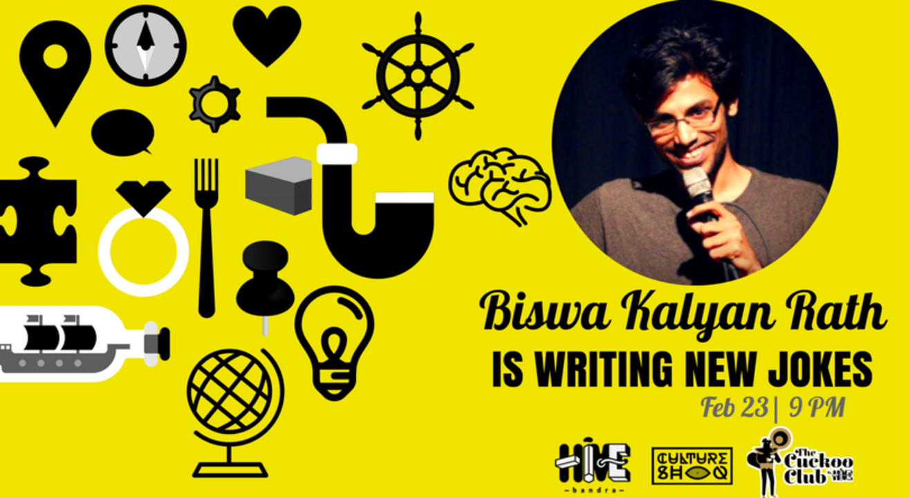 Biswa Kalyan Rath is Writing New Jokes