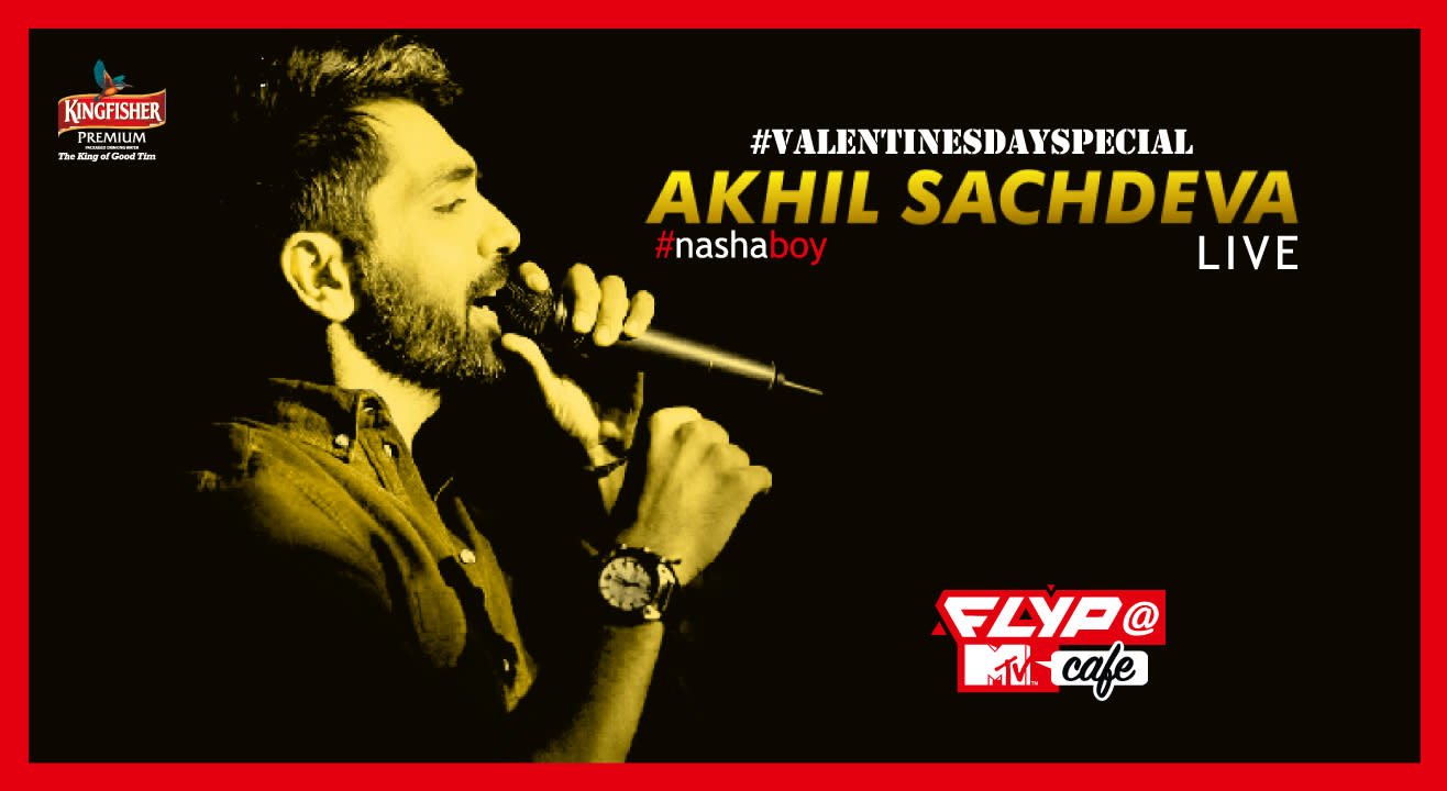 Akhil Sachdeva w/ Nasha Band Performing LIVE #ValentinesDay