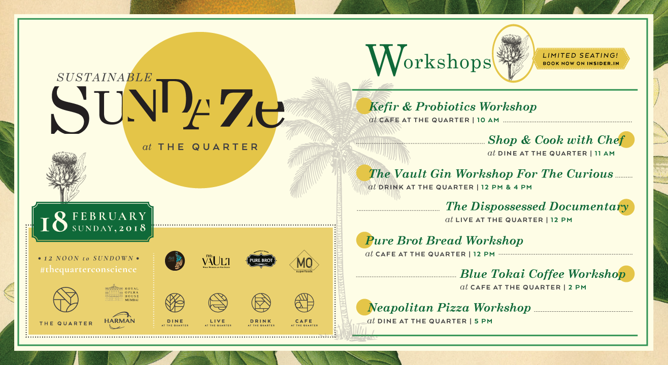 Sundaze Workshops at The Quarter