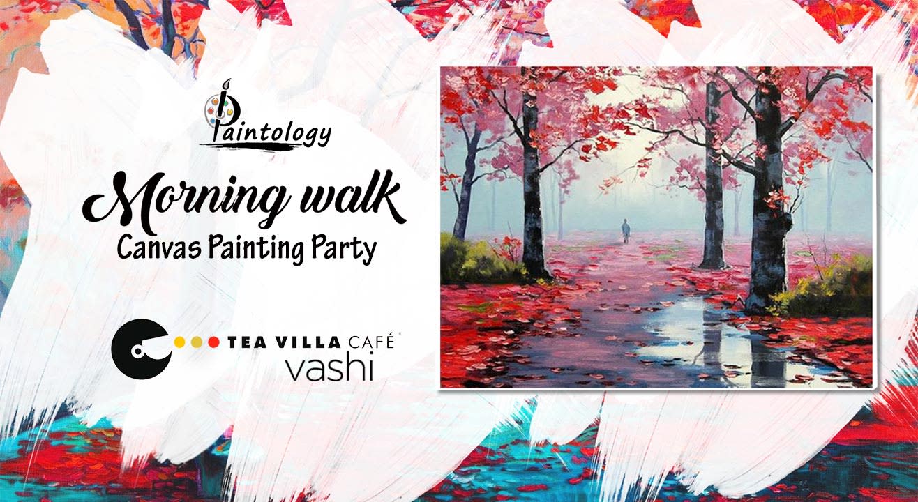 'Morning Walk' Canvas Painting Party
