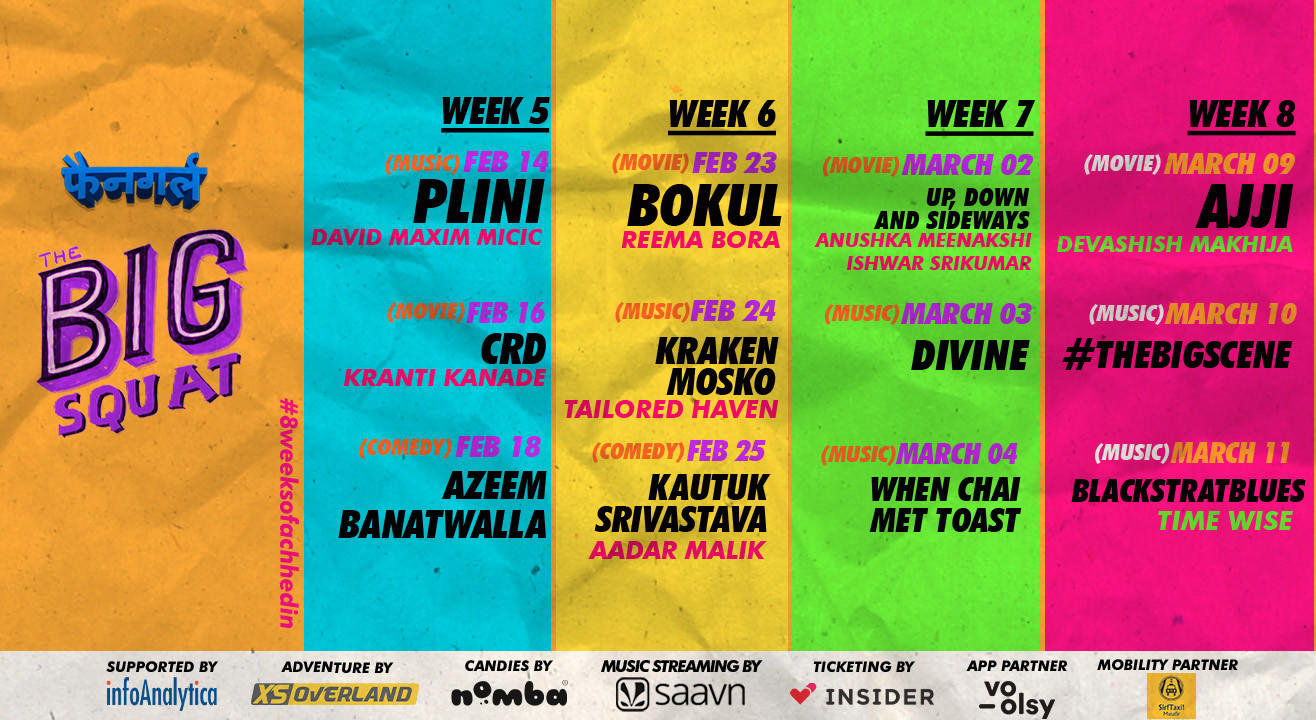 The Big Squat: An 8-week Entertainment Festival is Coming To Ahmedabad!